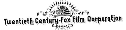 Twentieth Century-Fox Film Corporation. 20th Century Fox. trademark