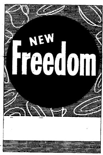 NEW FREEDOM. trademark