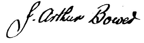 J. Arthur Bower trademark