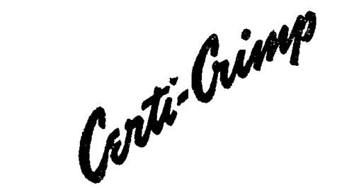 CERTI-CRIMP trademark