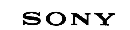 SONY trademark