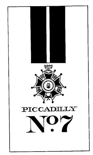 PICADILLY NO.7 trademark