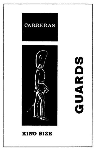 GUARDS KING SIZE trademark