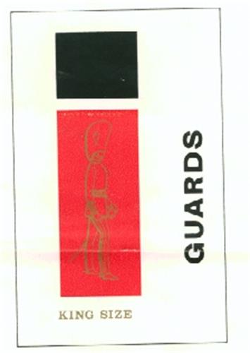 GUARDS KING SIZE trademark