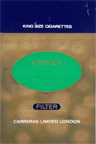 KING SIZE CRAVEN FILTER CARRERAS LIMITED LONDON trademark