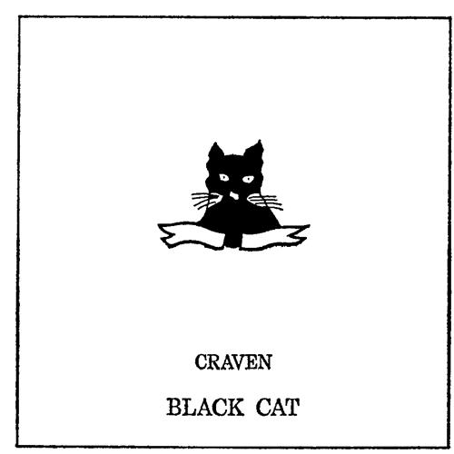 CRAVEN BLACK CAT trademark