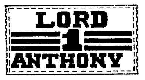 LORD 1 ANTHONY trademark