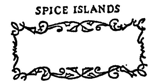 SPICE ISLANDS trademark