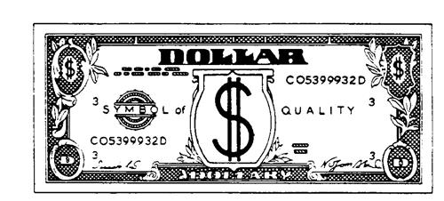 DOLLAR SYMBOL OF QUALITY trademark