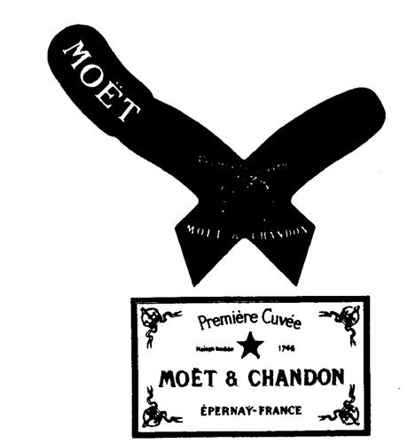 MOET Premiere Cuvee MOET & CHANDON Maison Fondee 1746 EPERNAY-FRANCE trademark