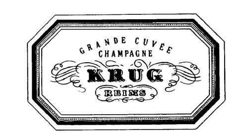 GRANDE CUVEE CHAMPAGNE KRUG REIMS trademark