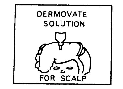 DERMOVATE SOLUTION FOR SCALP trademark