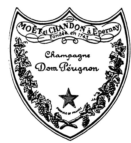 MOET et CHANDON a' Epernay Dom Perignon trademark