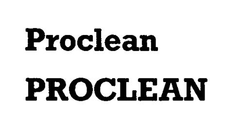 Proclean trademark