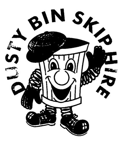 DUSTY BIN SKIP HIRE trademark