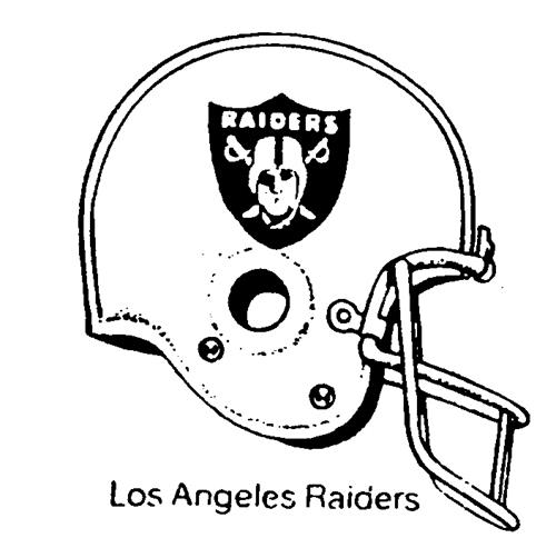 RAIDERS Los Angeles Raiders trademark