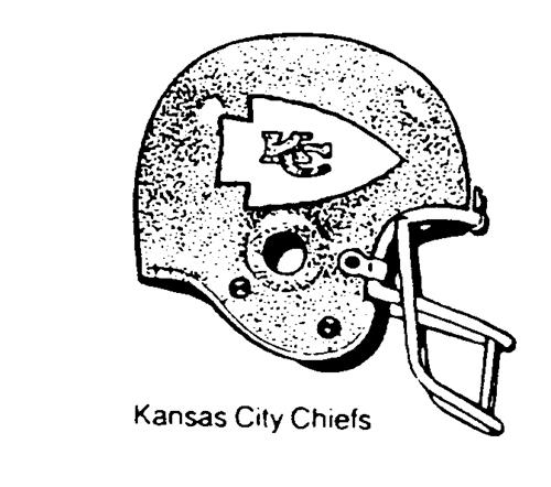 KC KANSAS CITY CHIEFS trademark