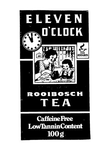 ELEVEN O'CLOCK ROOIBOSCH TEA trademark