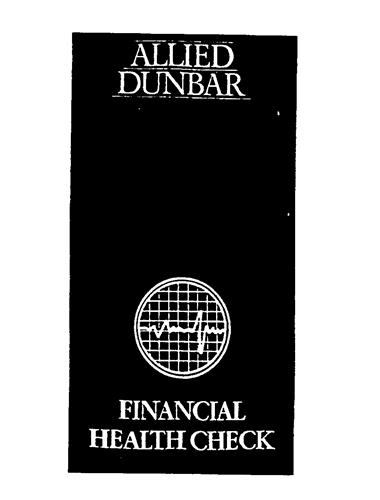 ALLIED DUNBAR FINANCIAL HEALTH CHECK trademark