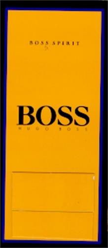 BOSS SPIRIT BOSS HUGO BOSS trademark