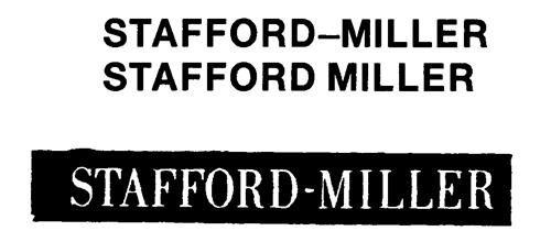 STAFFORD-MILLER trademark