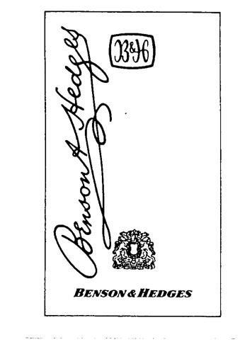 Benson & Hedges B&H BENSON AND HEDGES trademark