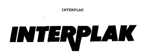 INTERPLAK trademark