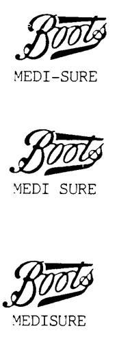 Boots MEDI-SURE trademark