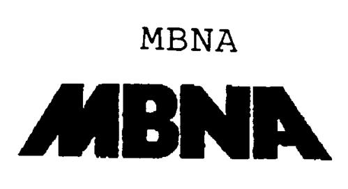 MBNA trademark