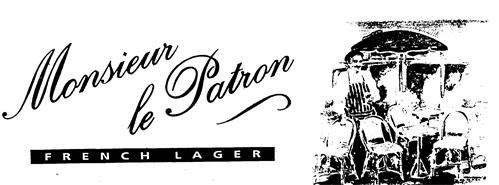 Monsieur le Patron FRENCH LAGER trademark