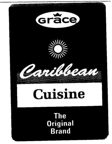 Grace Caribbean Cuisine The Original Brand trademark