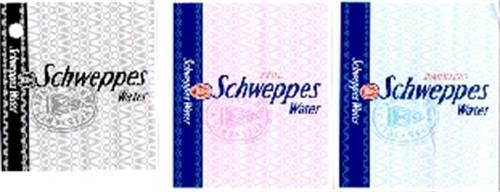 Schweppes Water Schweppes Water trademark