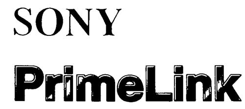 SONY PrimeLink trademark