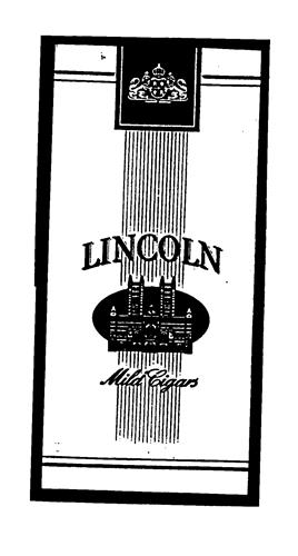 LINCOLN Mild Cigars trademark