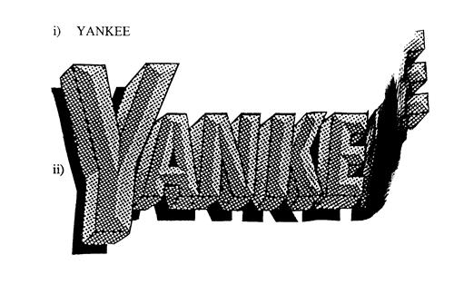 YANKEE trademark