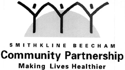 SMITHKLINE BEECHAM Community Partnership Making Lives Healthier trademark