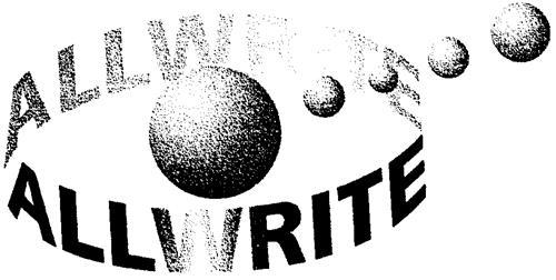 ALLWRITE ALLWRITE trademark