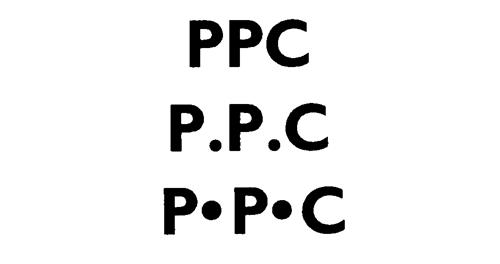 P.P.C trademark