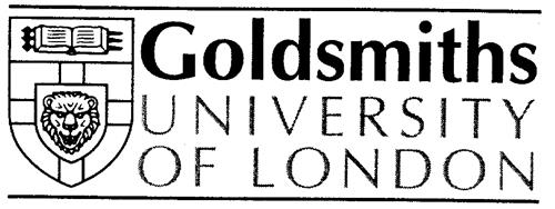 Goldsmiths UNIVERSITY OF LONDON trademark