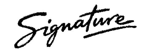 SIGNATURE trademark