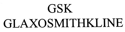 GSK GLAXOSMITHKLINE trademark