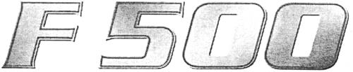 F 500 trademark