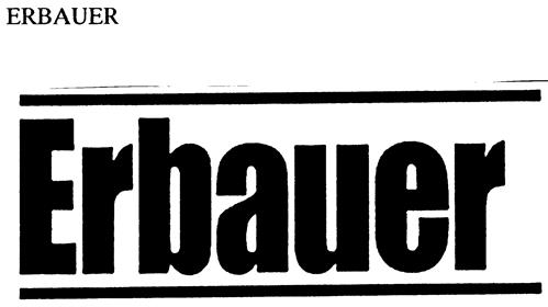 ERBAUER trademark