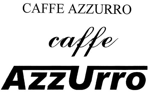 CAFFE AZZURRO trademark