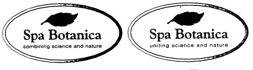 Spa Botanica combining science and nature trademark