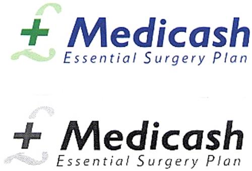 £+ Medicash Essential Surgery Plan trademark