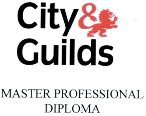 City & Guilds MASTER PROFESSIONAL DIPLOMA trademark