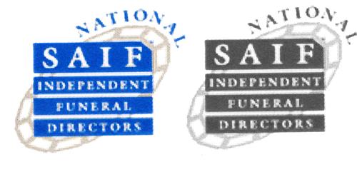 NATIONAL SAIF INDEPENDENT FUNERAL DIRECTORS trademark