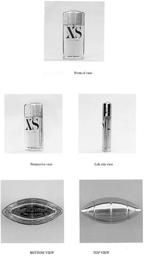 XS EAU DE TOILETTE paco rabanne PARIS trademark