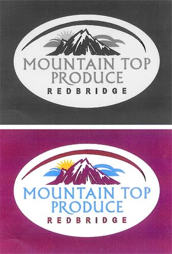 MOUNTAIN TOP PRODUCE REDBRIDGE trademark